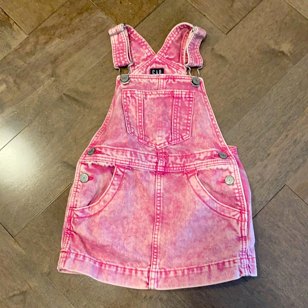 Pink denim jumper
